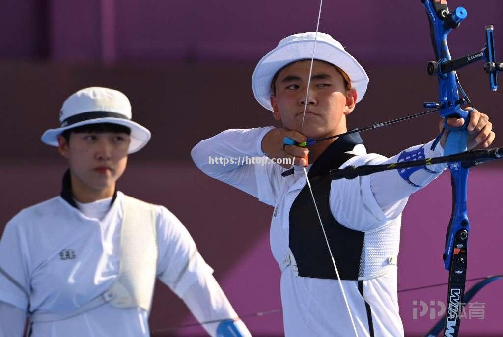 韩国射箭队刷新全国记录，称霸赛场